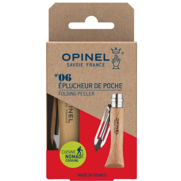 OPINEL Eplucheur N°6 Hêtre Cuisine Nomade Discount