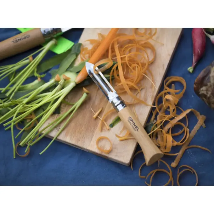 OPINEL Eplucheur N°6 Hêtre Cuisine Nomade Discount