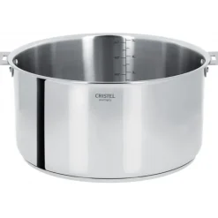 CRISTEL Faitout Casteline Ø 26 cm Manche Amovible Inox New