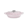 LE CREUSET Faitout Fonte Émaillée Pétales Shell Pink 26 cm Hot