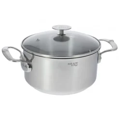DE BUYER Faitout Inox avec Couvercle ø20 cm Milady Discount