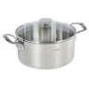 DE BUYER Faitout Inox avec Couvercle ø24 cm Milady New