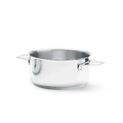 DE BUYER Faitout tout Inox sans Queue Ø 28 cm Twisty Hot