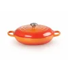 LE CREUSET Faitout Volcanique en Fonte avec Intérieur Sable 30 cm Signature Discount