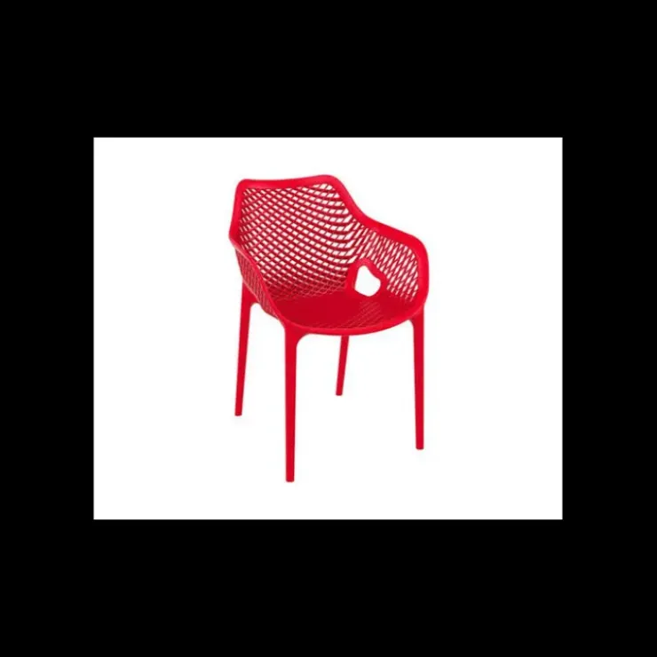 SIESTA Fauteuil de Jardin Air XL Rouge New