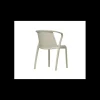 EZPELETA Fauteuil en Polypropylène Fado Sable Outlet