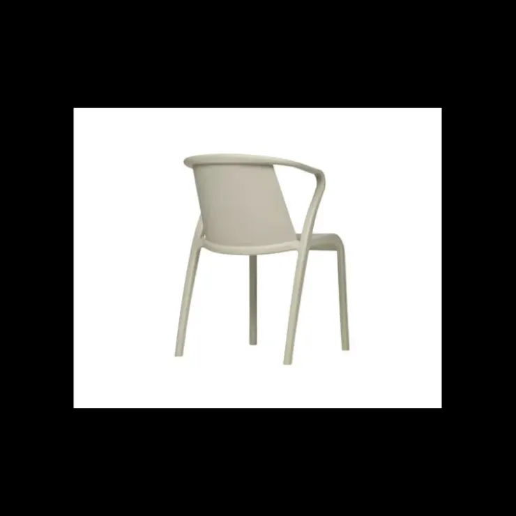 EZPELETA Fauteuil en Polypropylène Fado Sable Outlet