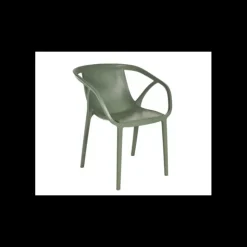 EZPELETA Fauteuil en Polypropylène effet Chevrons Hop Olive Clearance