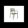 NARDI Fauteuil en Polypropylène Costa Bistrot Agave New