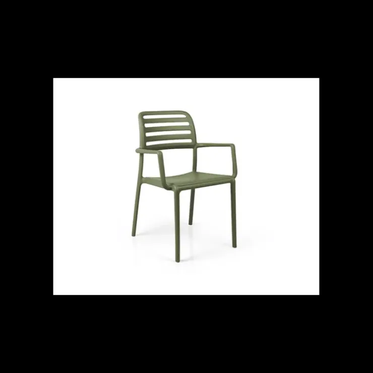 NARDI Fauteuil en Polypropylène Costa Bistrot Agave New