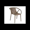 EZPELETA Fauteuil en Polypropylène effet Chevrons Hop Taupe Sale