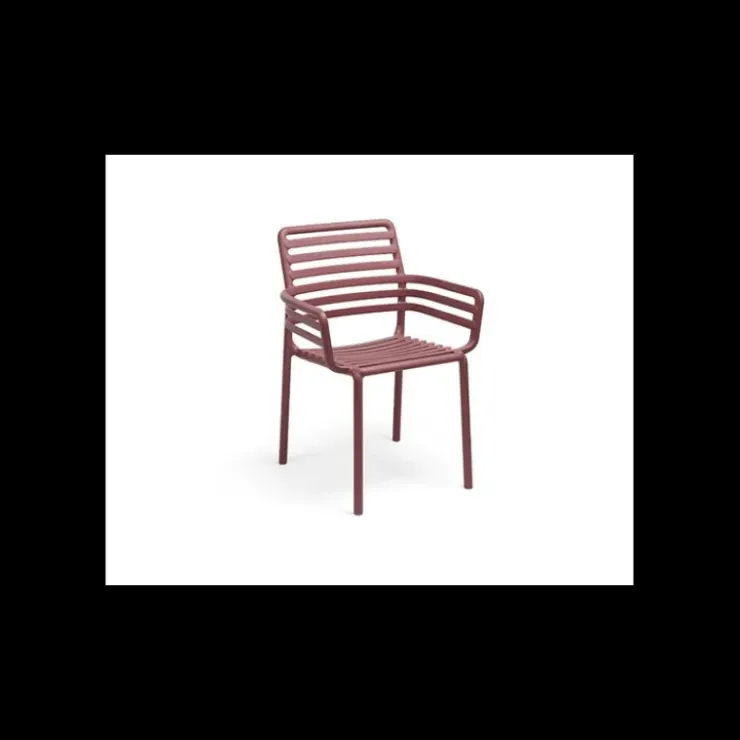 NARDI Fauteuil en Résine Doga Marsala