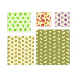 NUTS Feuille Emballage Alimentaire Cire Abeille (x5) Clearance