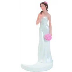 MALLARD FERRIERE Figurine Mariage Mariée Brune 15 cm Sale