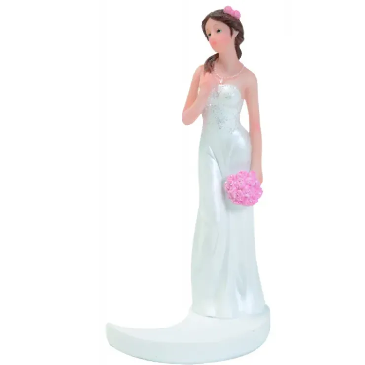 MALLARD FERRIERE Figurine Mariage Mariée Brune 15 cm Sale