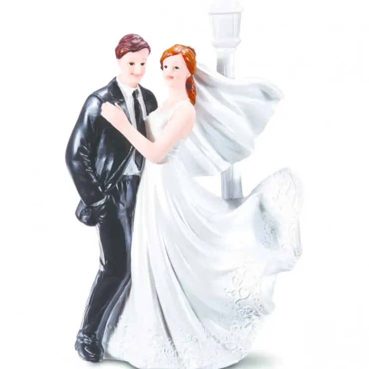 CUISINEADDICT Figurine Mariage Mariés Romantique 2 Modèles 17,5 cm Discount