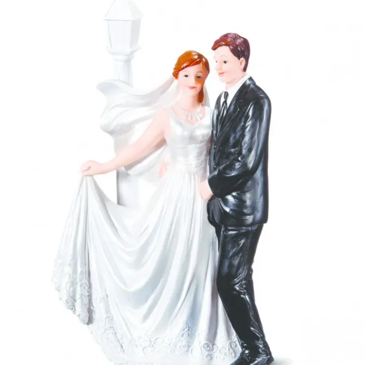 CUISINEADDICT Figurine Mariage Mariés Romantique 2 Modèles 17,5 cm Discount
