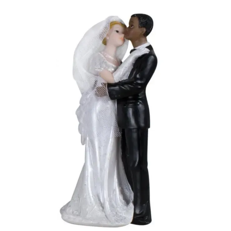 MALLARD FERRIERE Figurine Mariage Mixte 2 Modèles 18 cm New