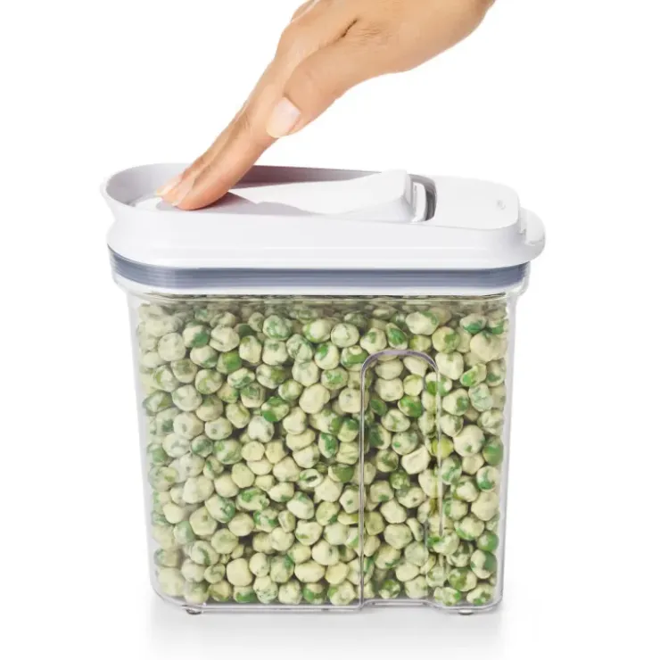 OXO FIN DE SERIE Boîte de Conservation Pop avec Bec Verseur 1,1 L Good Grips New