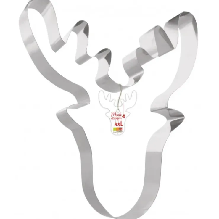 SCRAPCOOKING FIN DE SERIE Cercle à Pâtisserie Inox Élan XXL 33,6 x 30cm Best