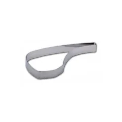 GOBEL FIN DE SERIE Cercle Inox Côte d'Agneau 14 x 4,5 cm x H 1,5 cm New