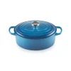 LE CREUSET FIN DE SERIE Cocotte en fonte Ovale 29 cm Marseille Signature Hot