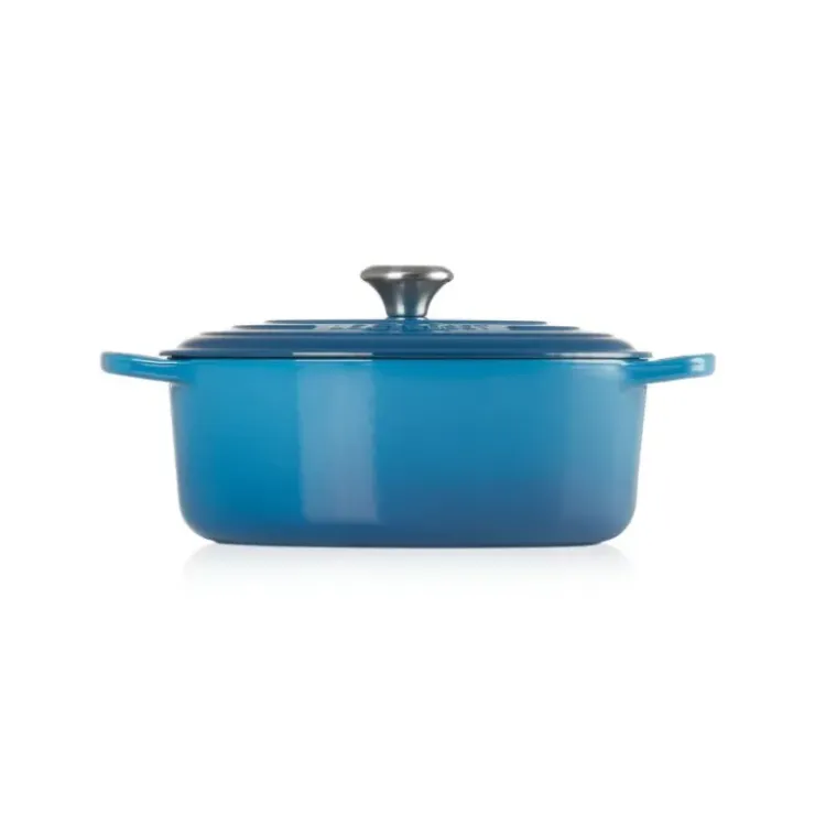 LE CREUSET FIN DE SERIE Cocotte en fonte Ovale 29 cm Marseille Signature Hot