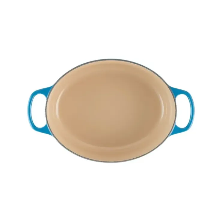 LE CREUSET FIN DE SERIE Cocotte en fonte Ovale 29 cm Marseille Signature Hot