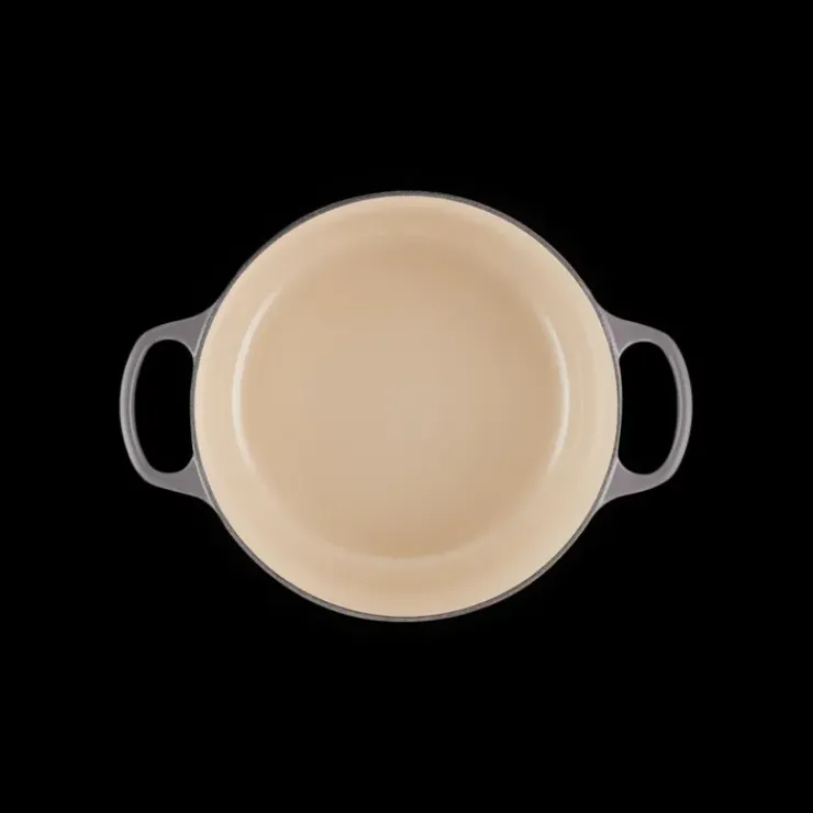 LE CREUSET FIN DE SERIE Cocotte en Fonte Ronde 26 cm Flint Signature Online