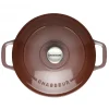 CHASSEUR FIN DE SERIE Cocotte en Fonte Ronde 20 cm Bois de Rose Hot