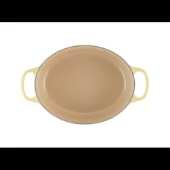LE CREUSET FIN DE SERIE Cocotte en fonte Ovale 31 cm Soleil Signature Clearance