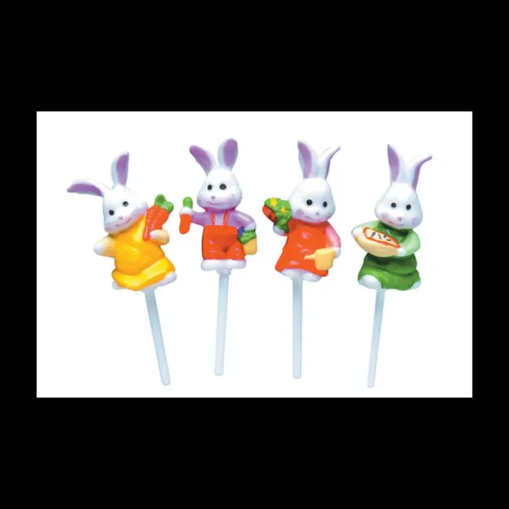 CUISINEADDICT FIN DE SERIE Décorations de Gâteaux Lapin Coquin 3,5 cm (x48) Outlet