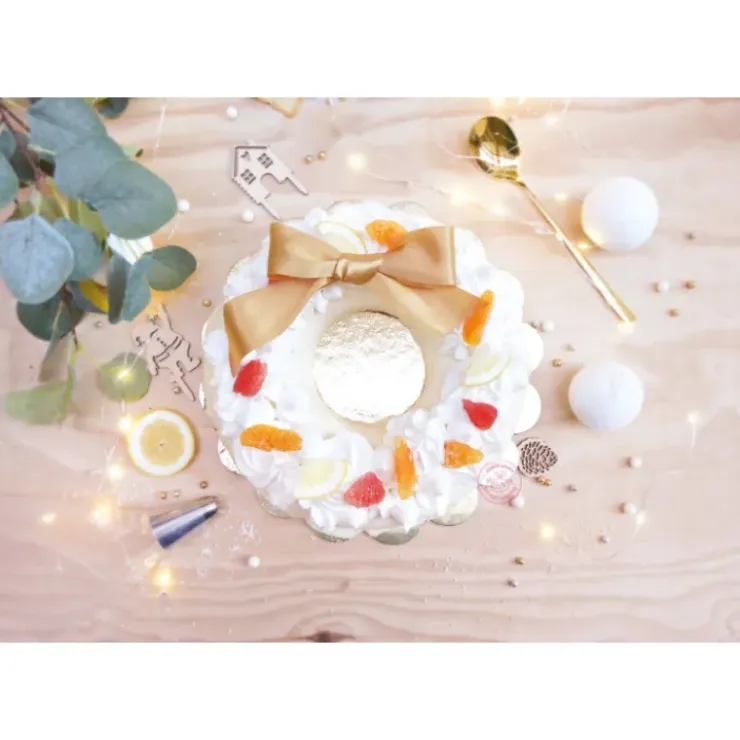 SCRAPCOOKING FIN DE SERIE Kit Gâteau Couronne de Noël Hot