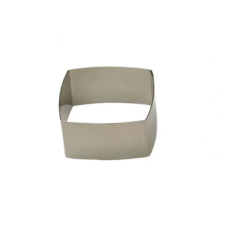 GOBEL FIN DE SERIE Nonnette Inox Carré Bombé 6 cm x H 3 cm Best