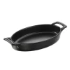 REVOL FIN DE SERIE Plat Ovale Noir 20x12,5 cm Belle Cuisine Discount
