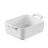 REVOL FIN DE SERIE Ramequin Rectangulaire Blanc 12x10 cm Belle Cuisine Hot
