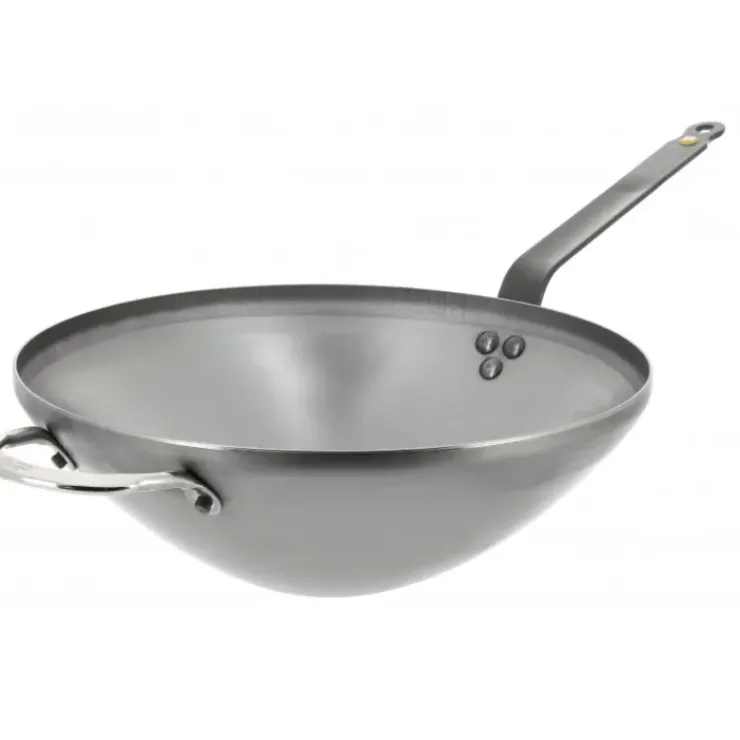 DE BUYER FIN DE SERIE Wok Ø 40 cm Mineral B Element Discount