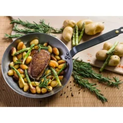 DE BUYER FIN DE SERIE Wok Ø 24 cm Mineral B Element Best