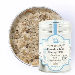 TERRE EXOTIQUE Fleur de Sel aux Épices Grillées 90 g Discount