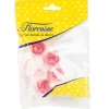 FLORENSUC Fleurs de Jonquille rose x5 - en Azyme Clearance