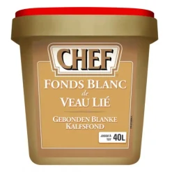 CHEF Fonds blanc de veau lié 40L 800g Online