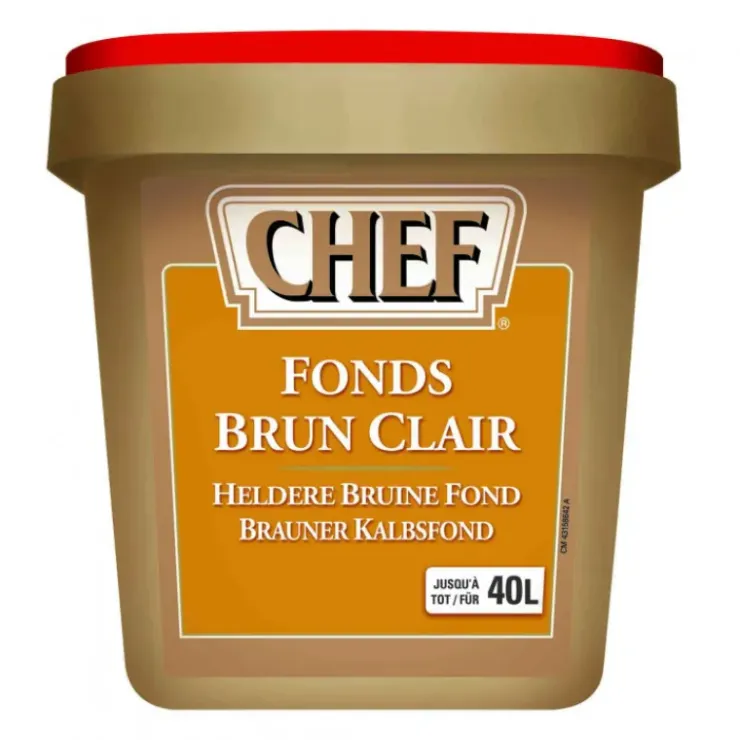 CHEF Fonds brun clair 40L 800g Best