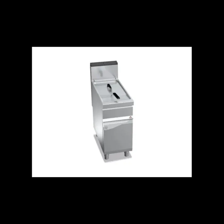 BERTOS Friteuse à Gaz 20 L 900 x 400 x 900 mm Berto's Discount