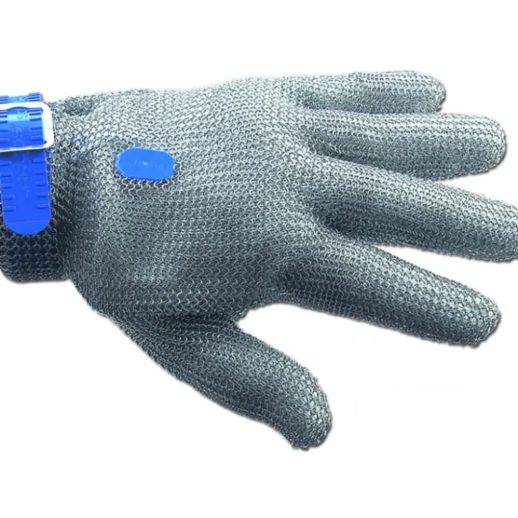 ARCOS Gant de Protection en Cotte de Maille L Bleu Best
