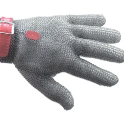 ARCOS Gant de Protection en Cotte de Maille M Rouge Hot