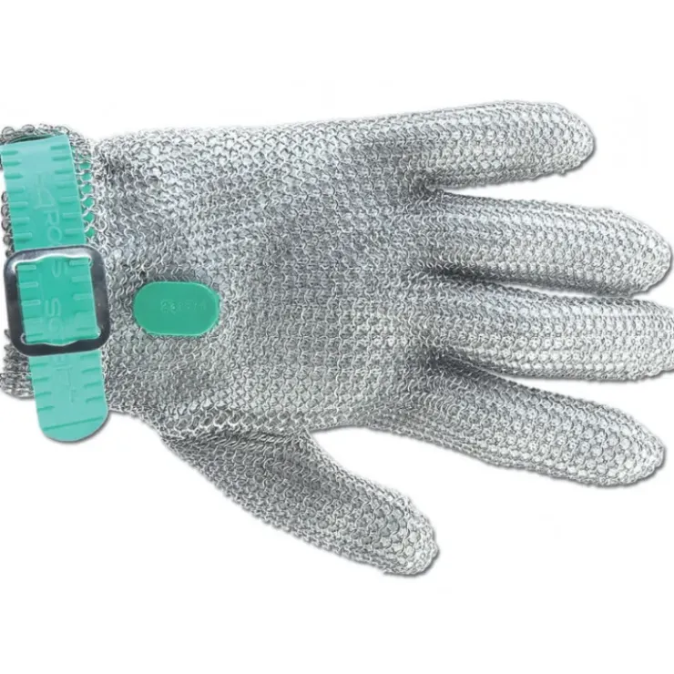 ARCOS Gant de Protection en Cotte de Maille XS Vert