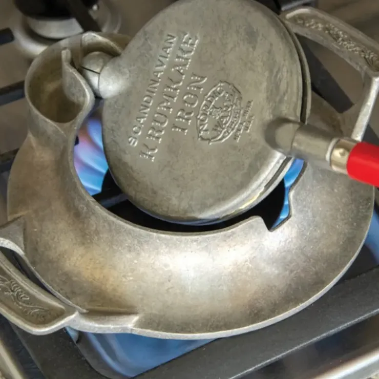 NORDIC WARE Gaufrier Norvégien Krumkake Fonte d'Aluminium Ø13 cm Online