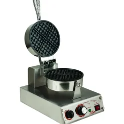 CUISINEADDICT Gaufrier Professionnel Simple Ø185 mm New