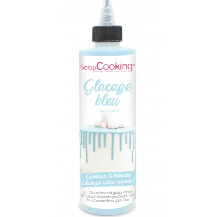 SCRAPCOOKING Glaçage Bleu goût Chocolat 130 g Online