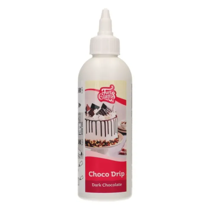 FUNCAKES Glaçage Choco Drip Marron 180 g Online